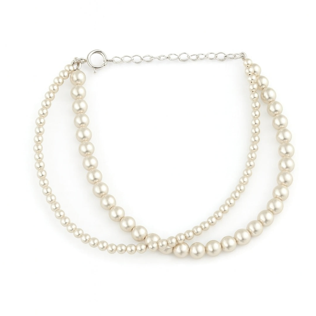 Double Layer Pearl Bracelet