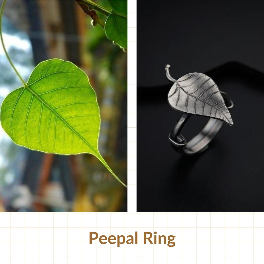 Mini Peepal Ring (Adjustable)