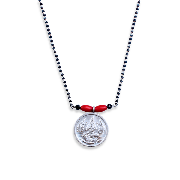 Classic Putali Coral Long Mangalsutra