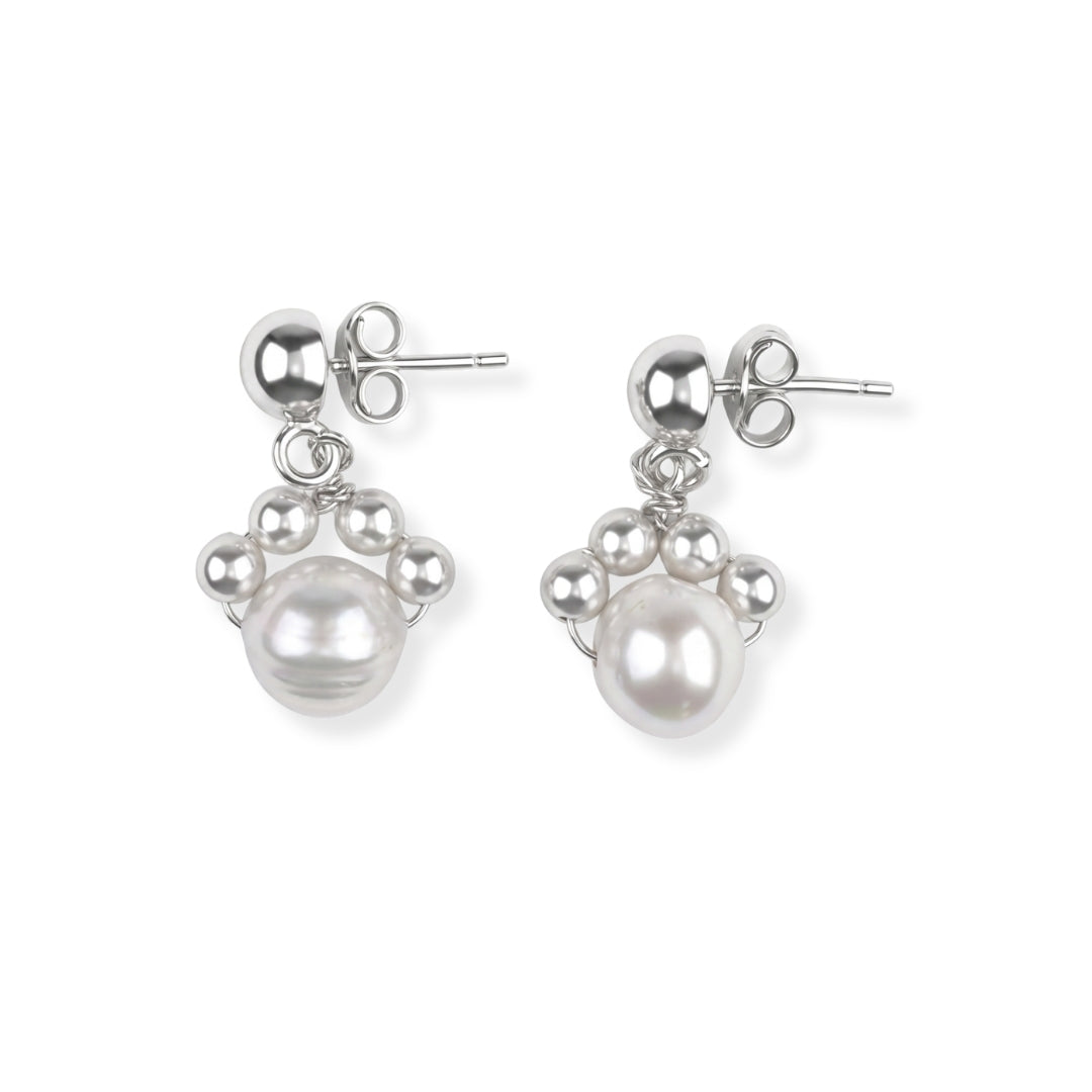 Pearl Wrap Earring (Project Handmade)
