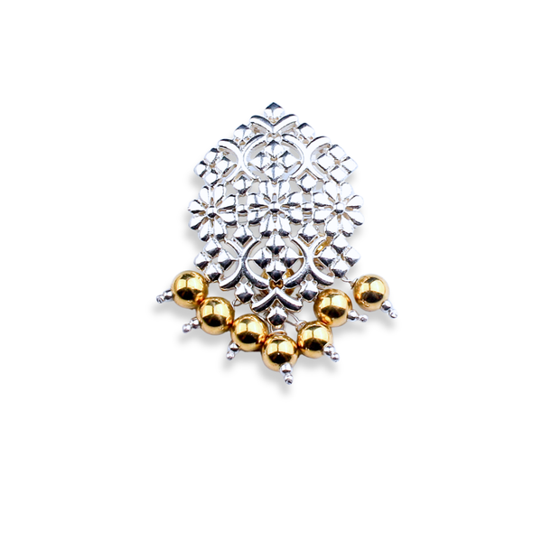 The Kusum Filigree Brooch (Made to Order)