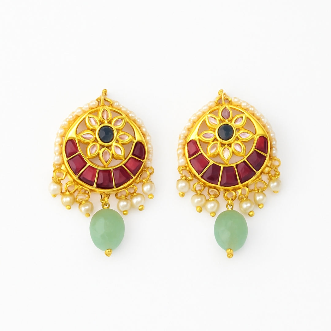 22K Gold Plated Fashion Earring