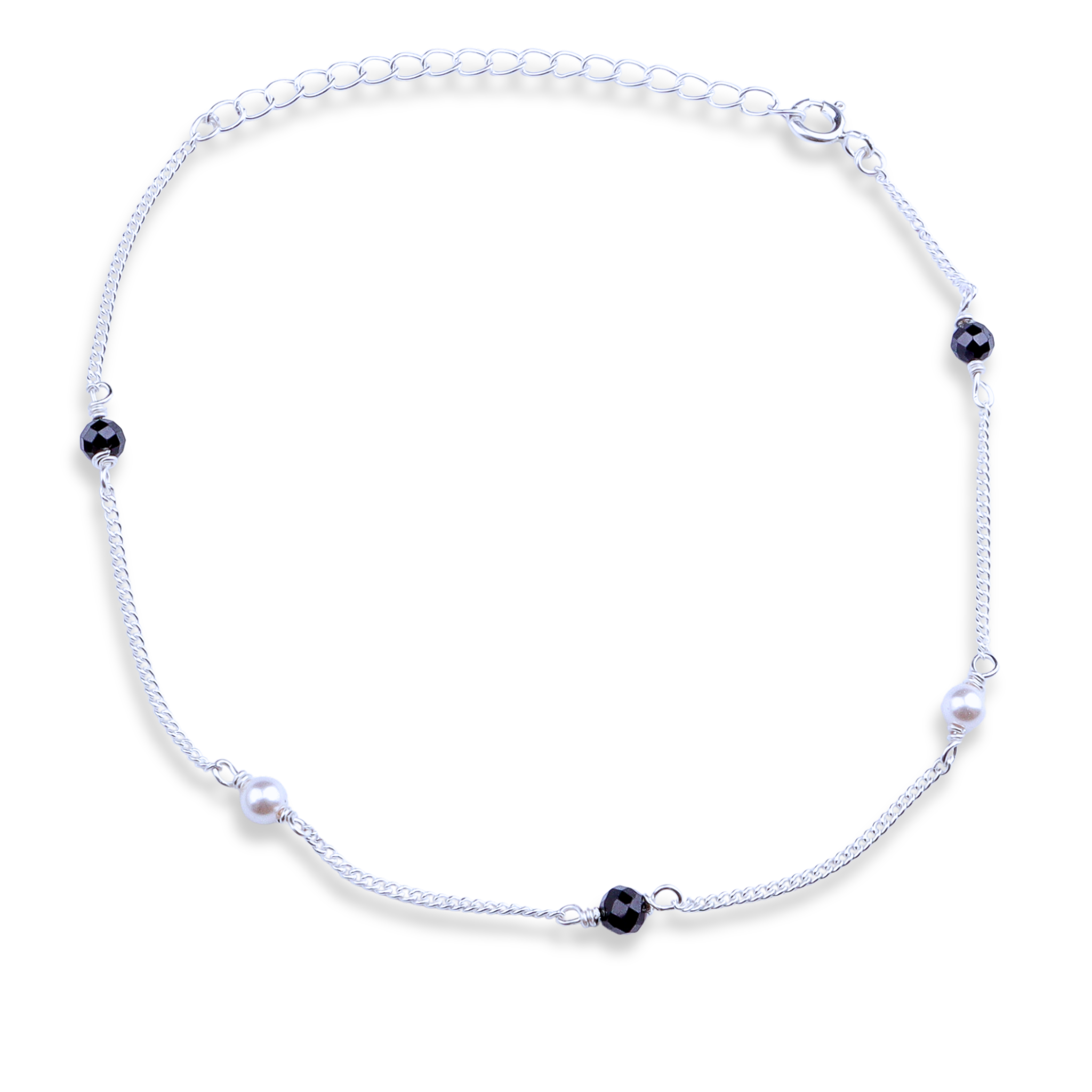 Silver Chain Anklet