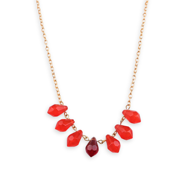 22K Gold Plated Brass Fashion Necklace