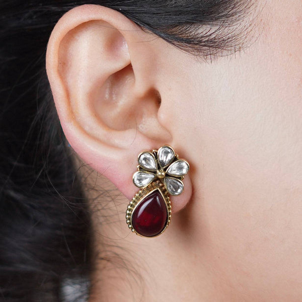 Brass Fashion Earrings