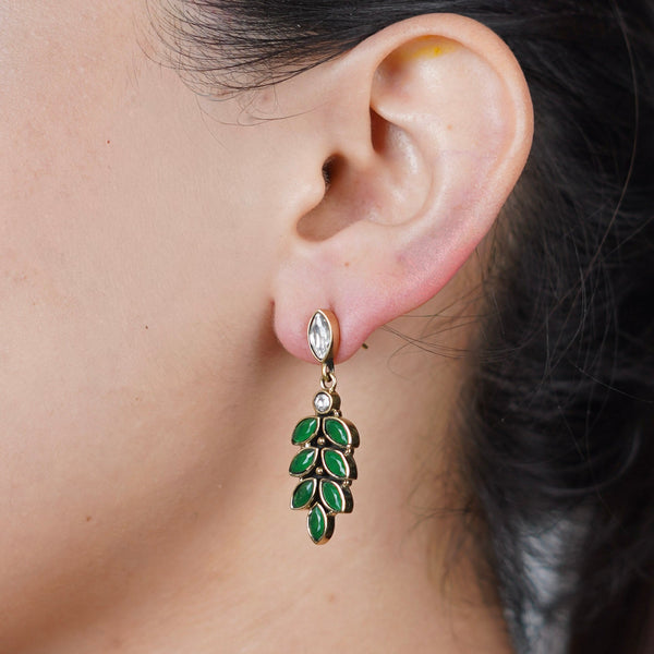 Brass Fashion Earrings