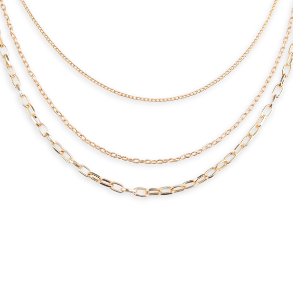 22K Gold Plated Brass Fashion Necklace