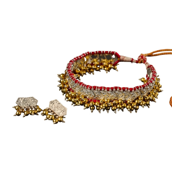 Swarna Rajat Maharani VajraTeek | 92.5 Silver (Made to Order)