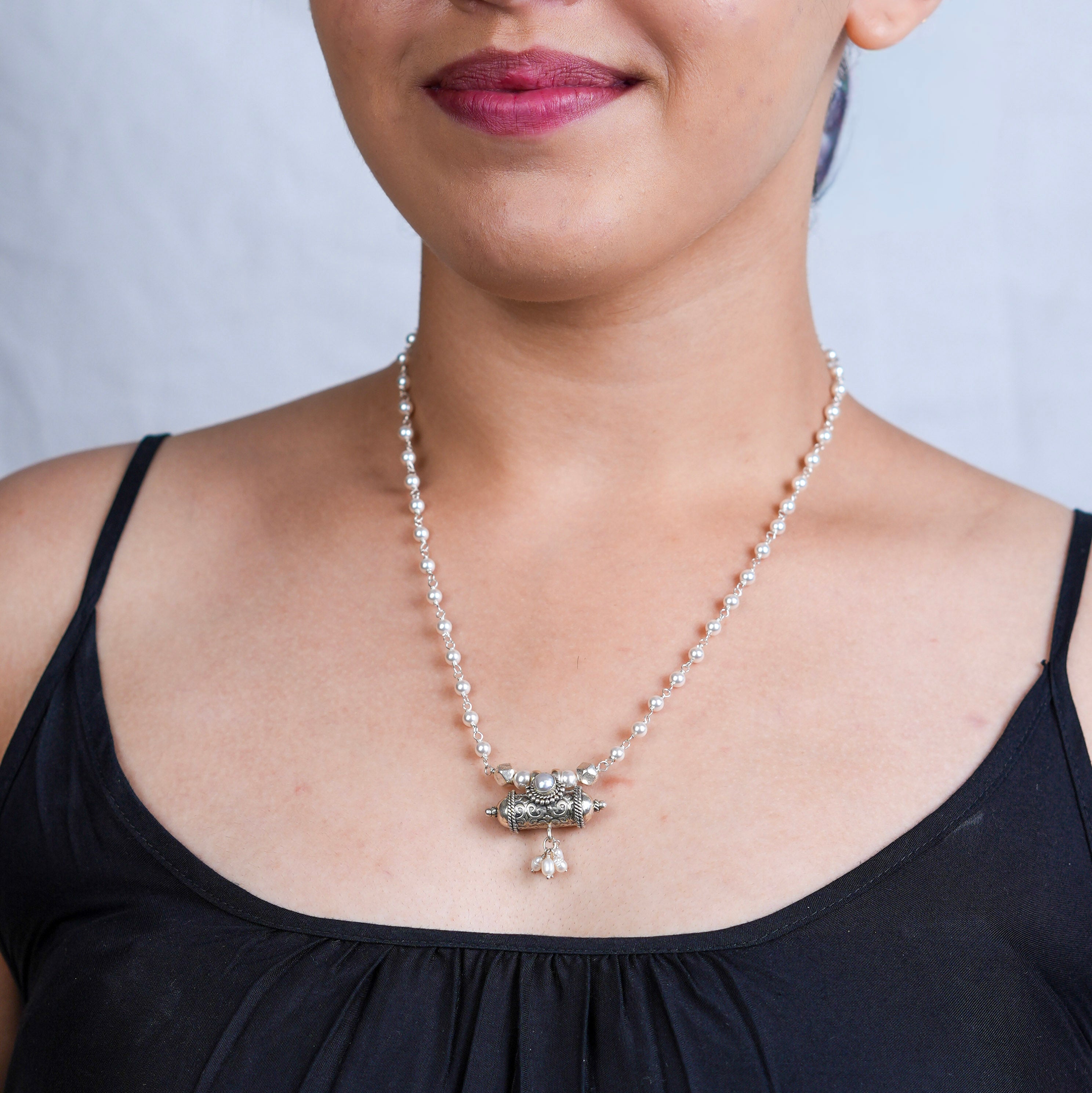 Antique Silver Necklace