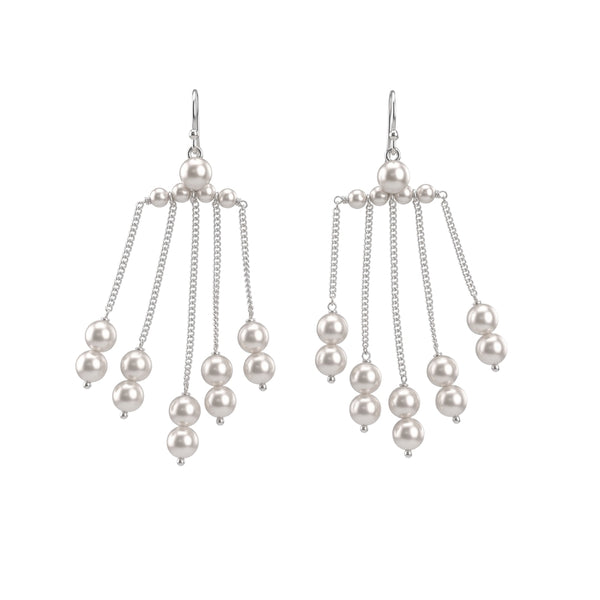Pearl Long Earring (Project Handmade)