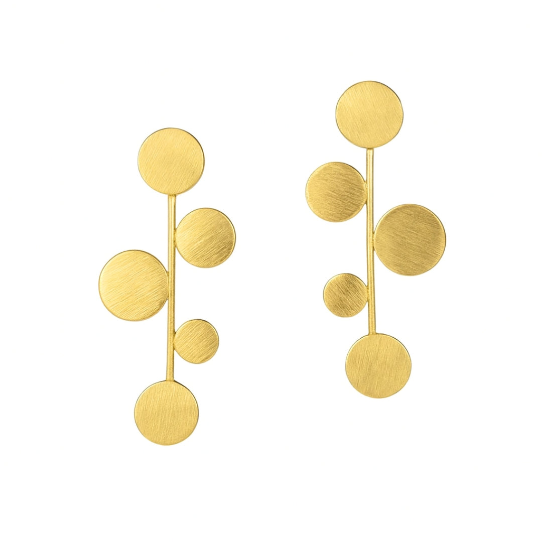 22K Gold Plated Fashion Earring