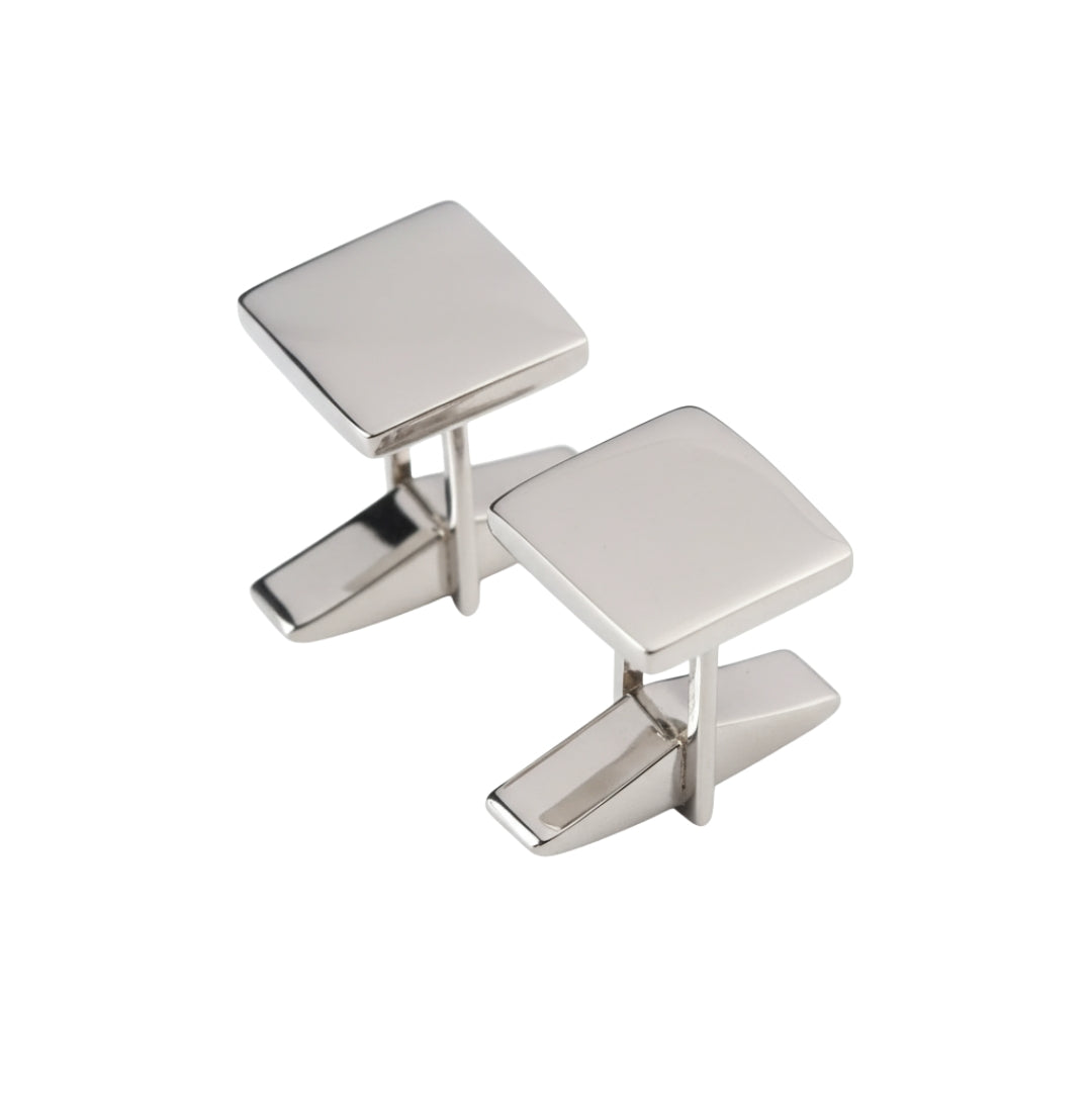 Silver Cufflinks for Men (Customizable)