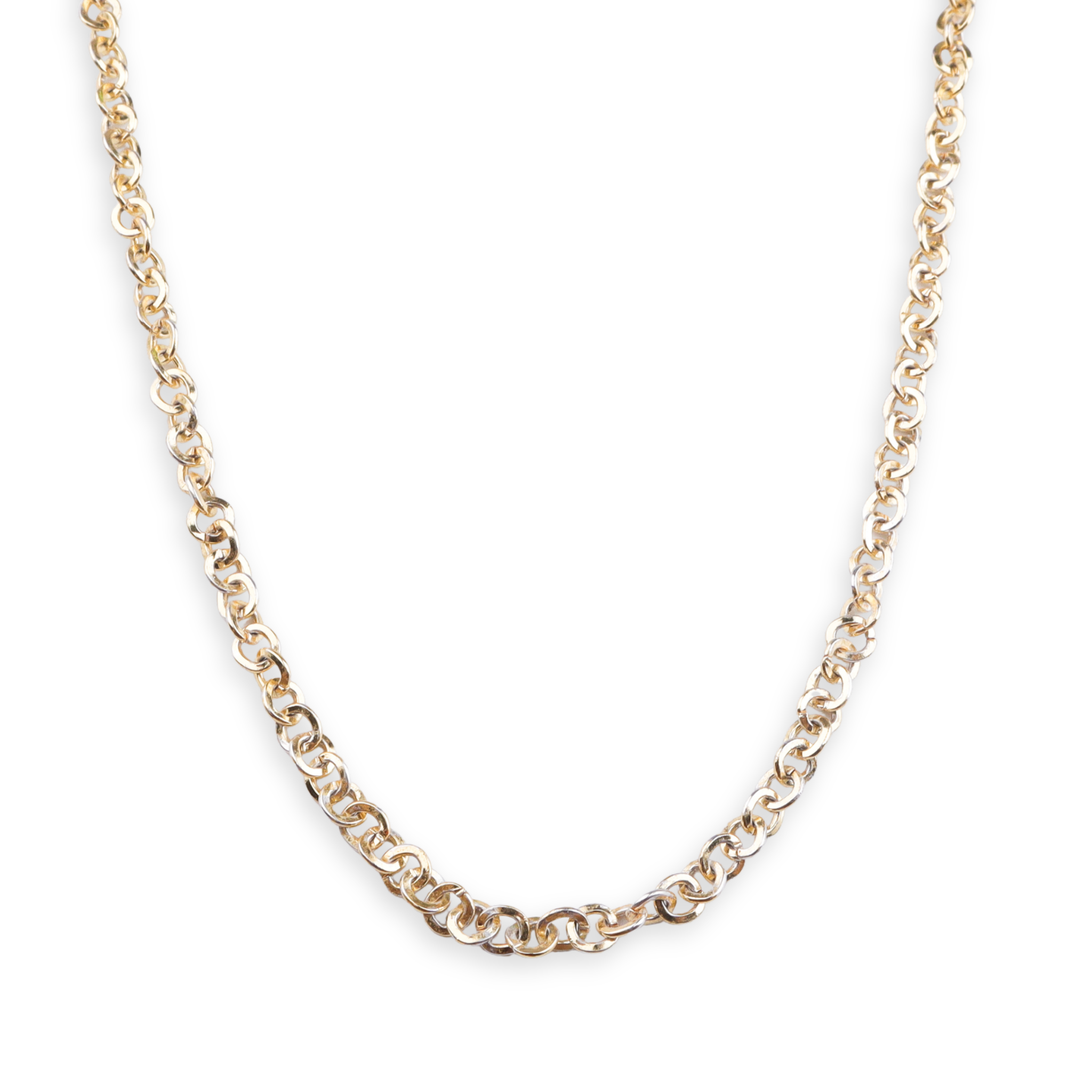 22K Gold Plated Brass Fashion Necklace