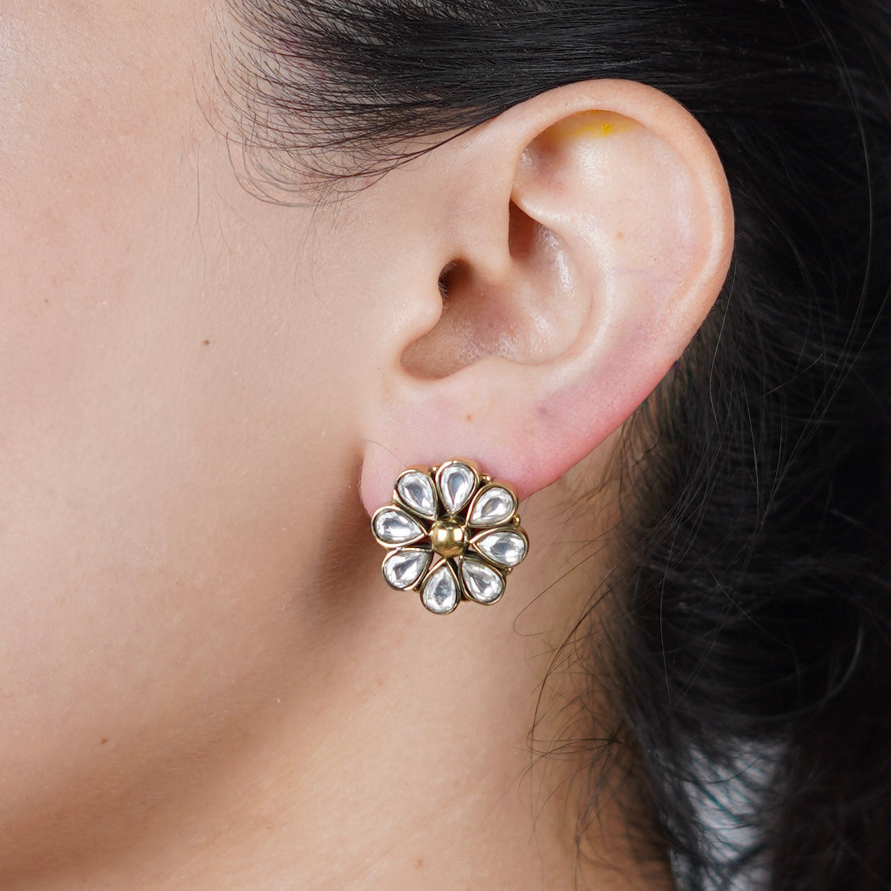 Brass Fashion Earrings