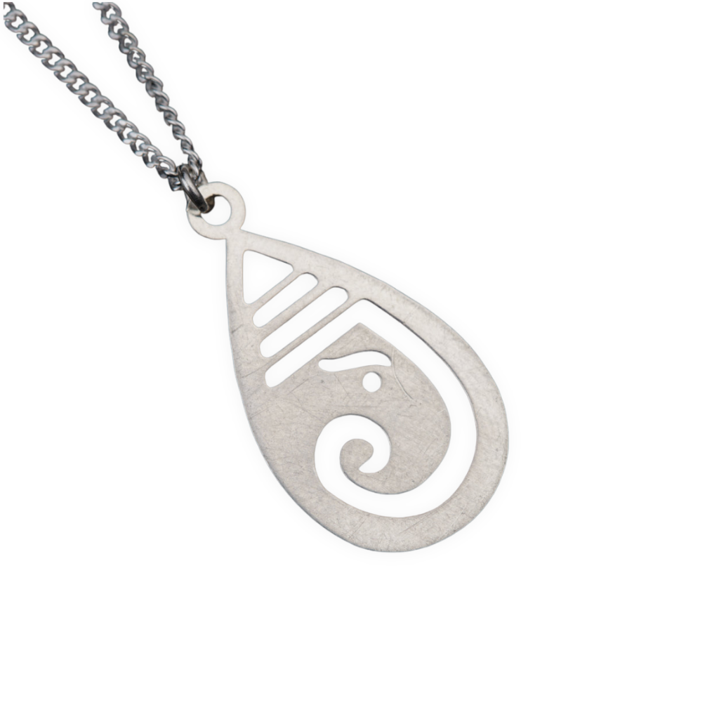 Ganesha Pendant with Silver Chain for Men