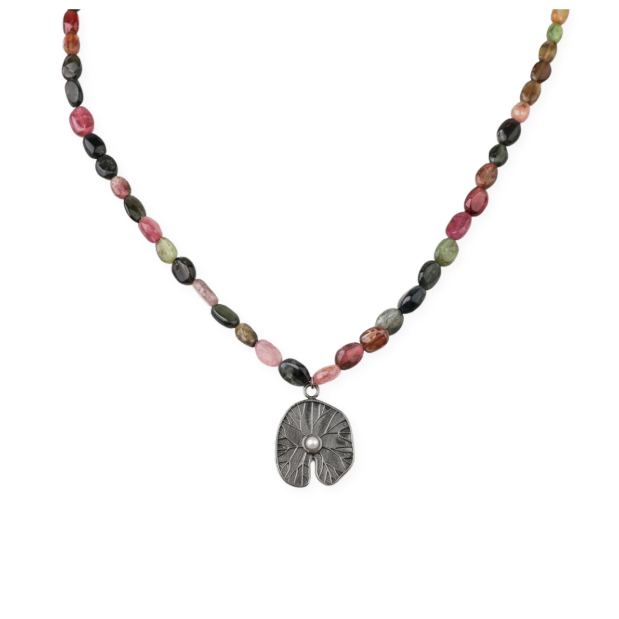 Saroj Parna Pendant Necklace with Tourmaline