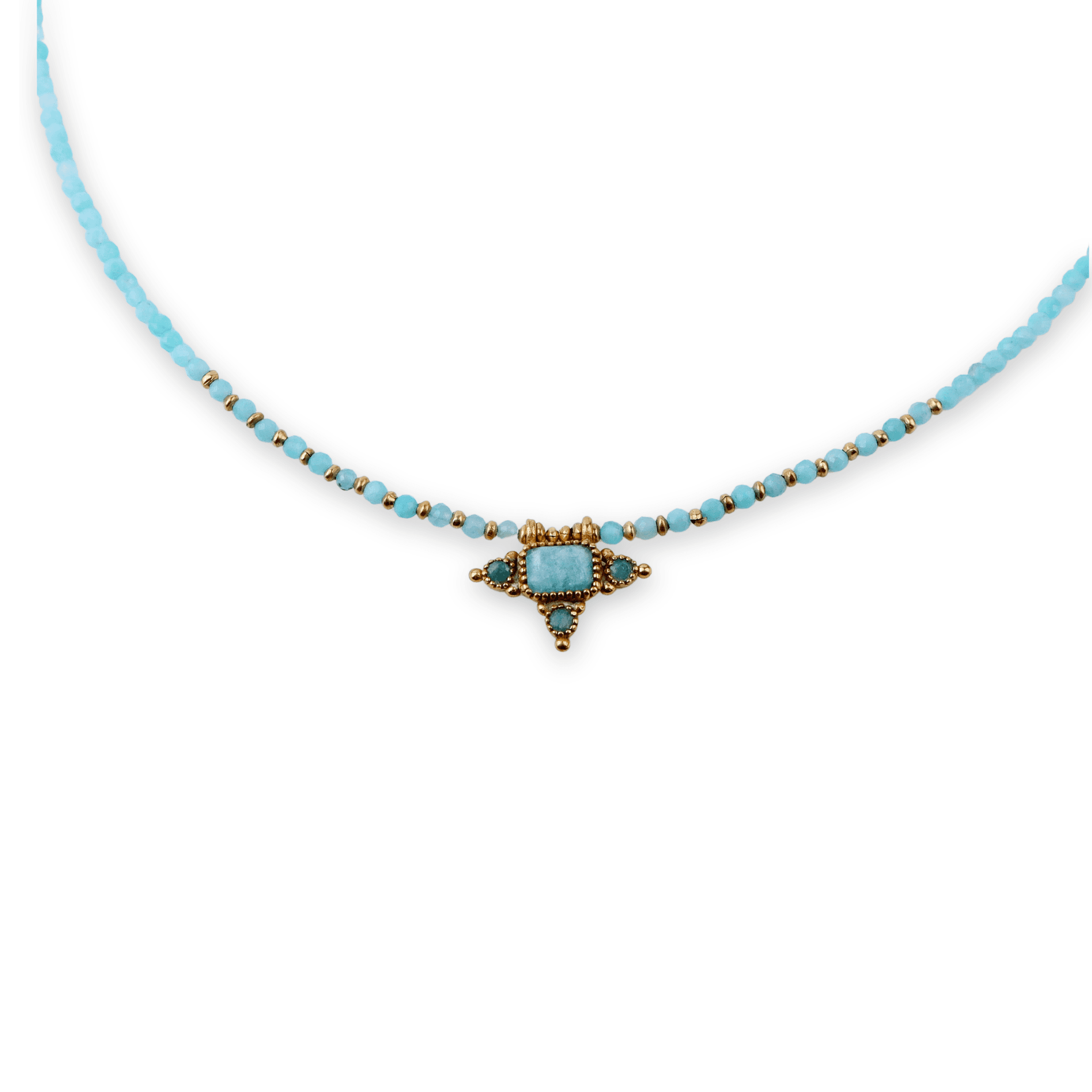 Brass Fashion Necklace