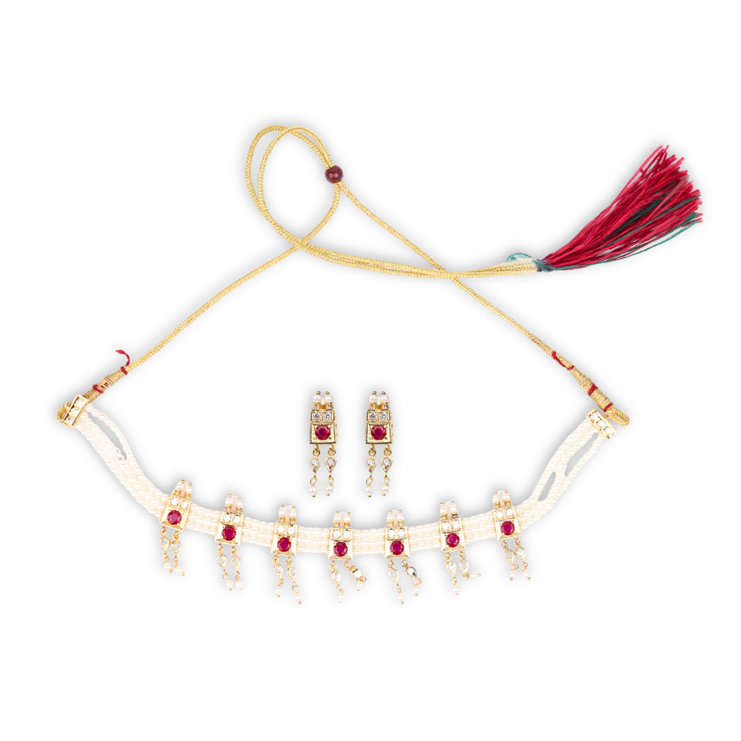 22K Gold Plated Fashion Chinchpeti