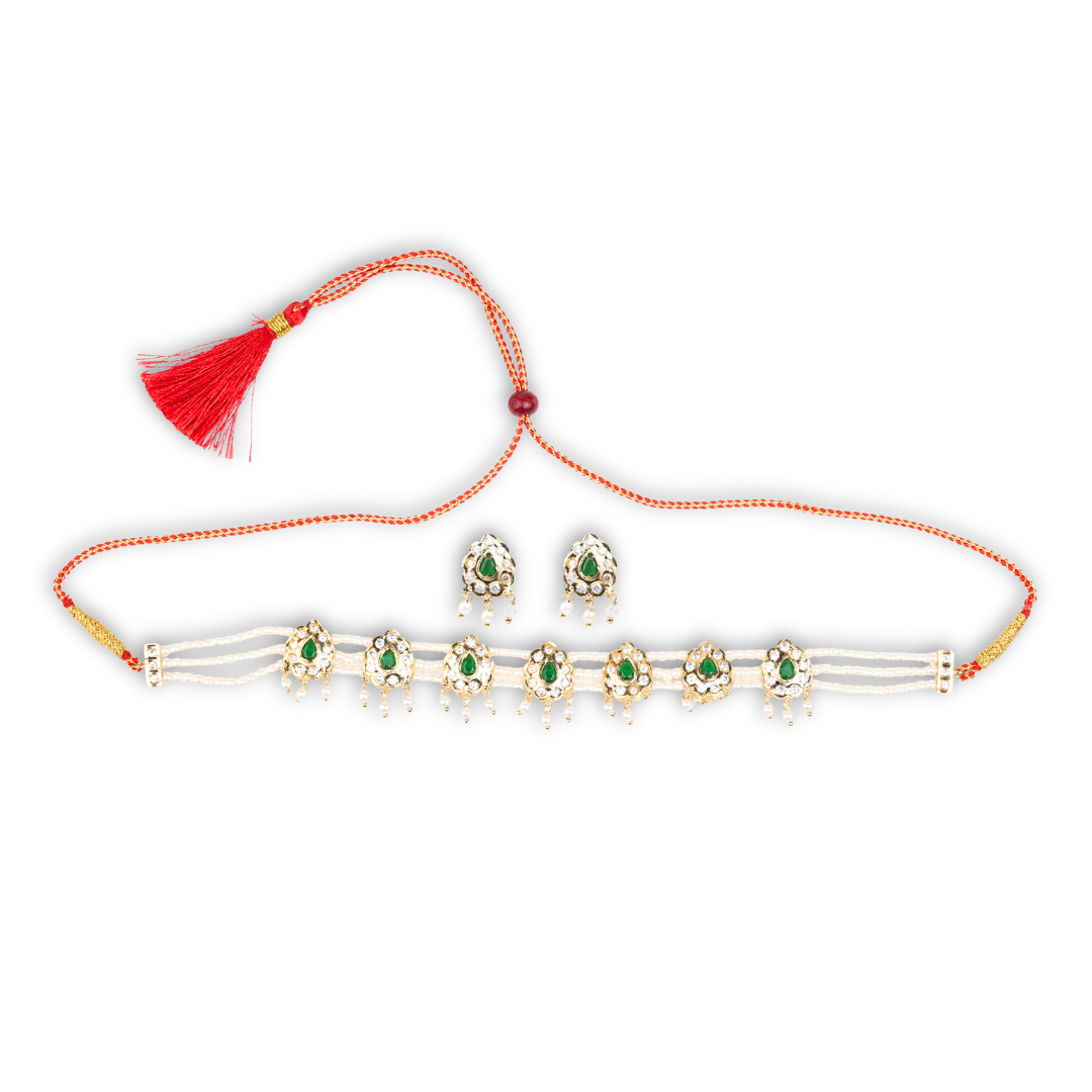 22K Gold Plated Fashion Chinchpeti