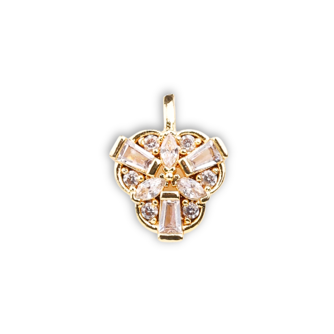 22K Gold Plated Fashion Bugadi / Nose Pin