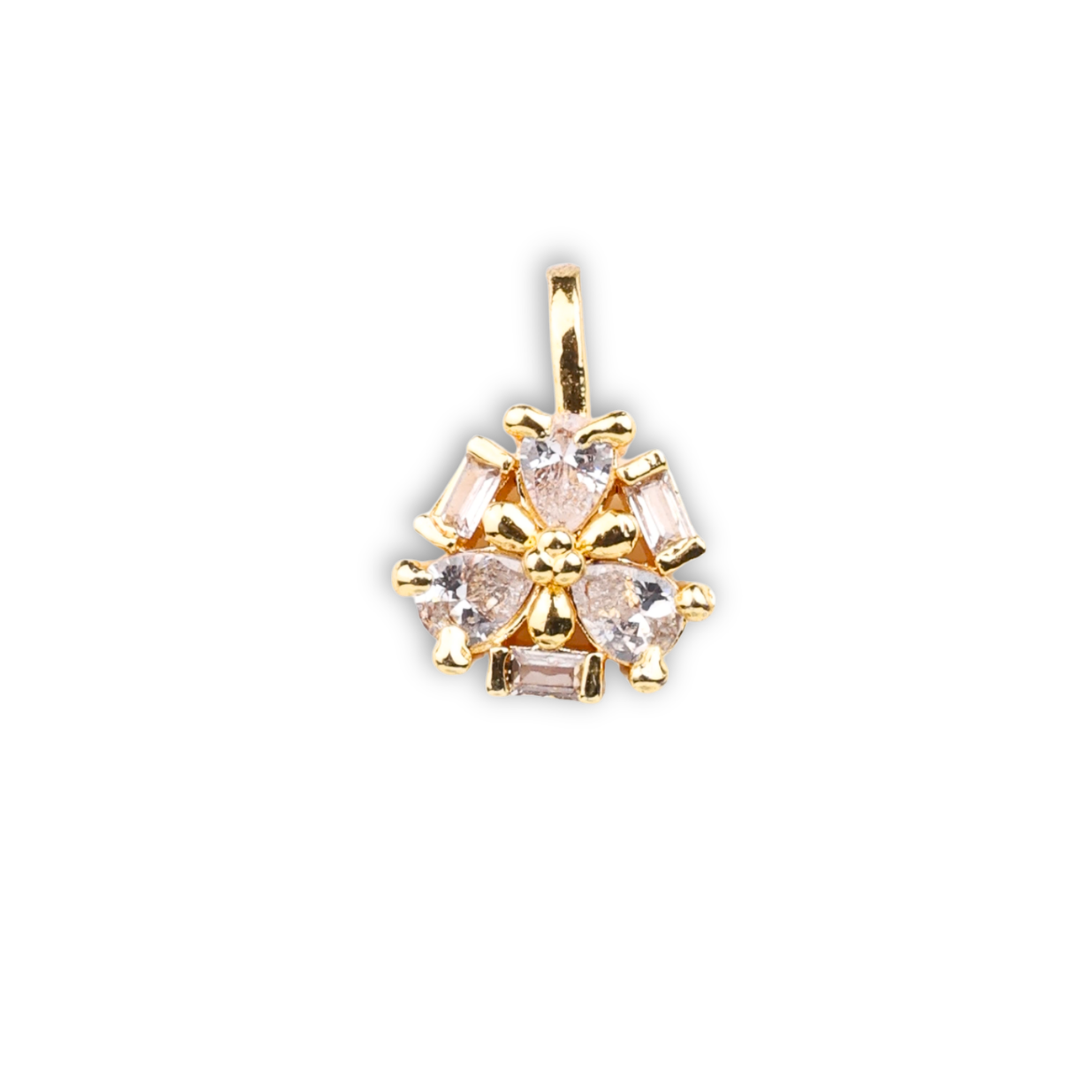 22K Gold Plated Fashion Bugadi / Nose Pin