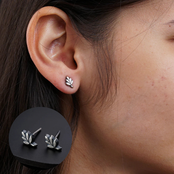Leaf Studs | 92.5 Silver