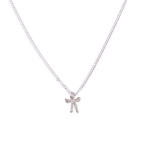 Bow Pendant Necklace