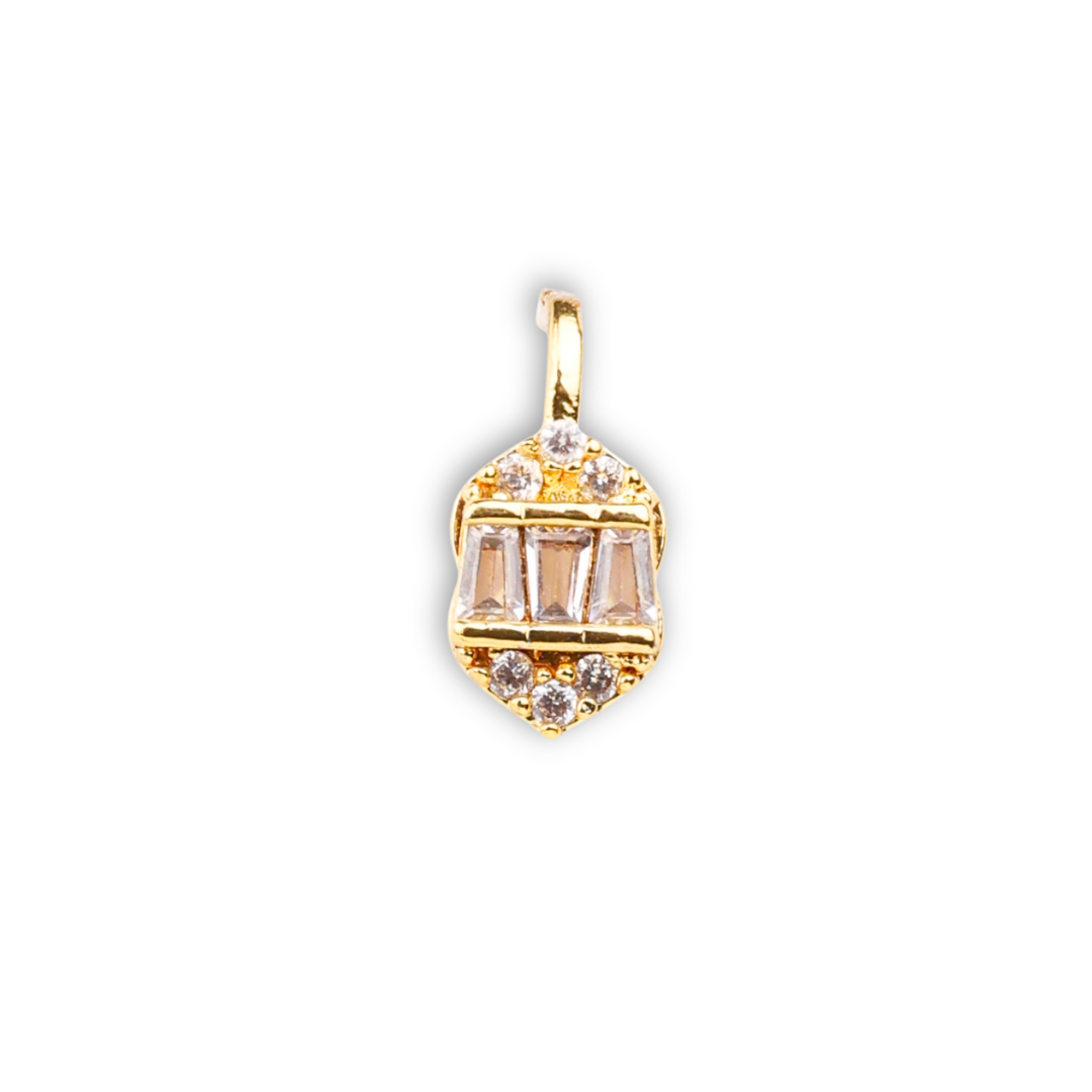 22K Gold Plated Fashion Bugadi / Nose Pin