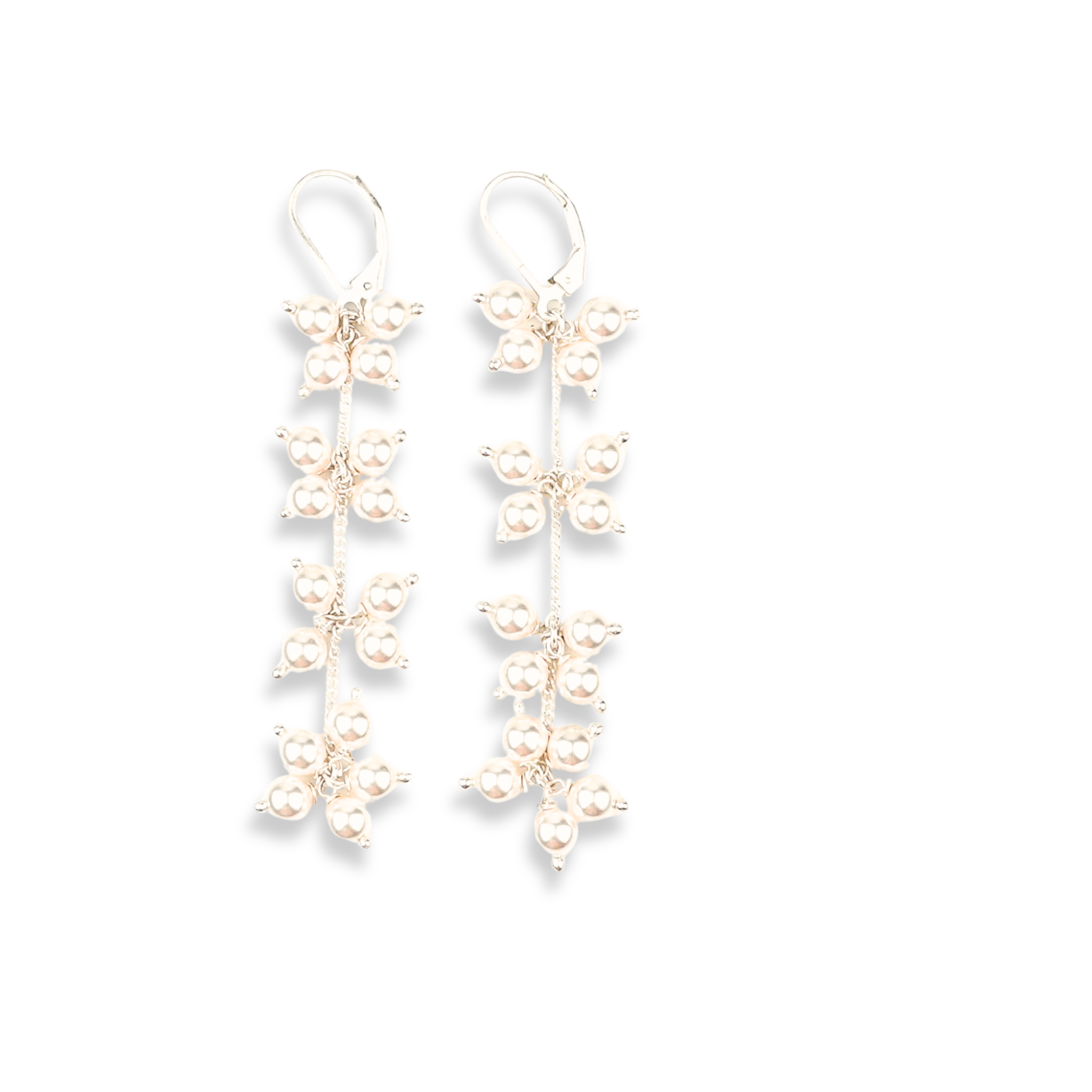 Pearl Bunch Earrings | 92.5 Sterling Silver