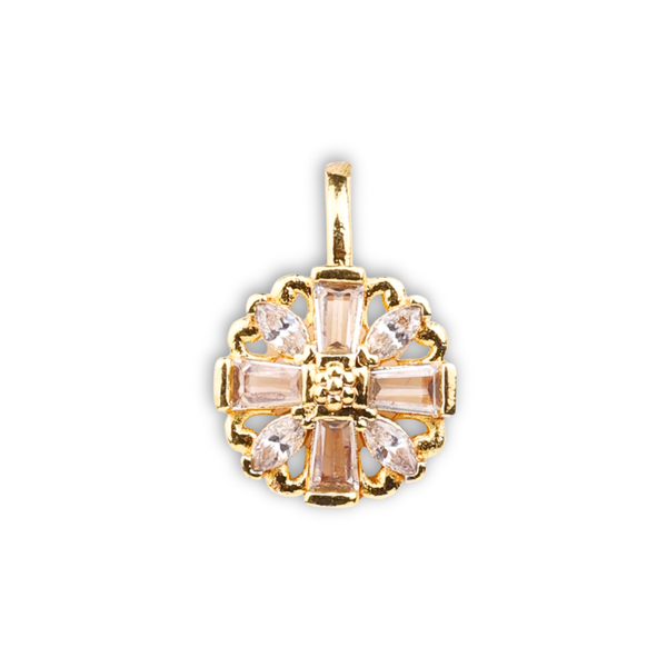 22K Gold Plated Fashion Bugadi / Nose Pin