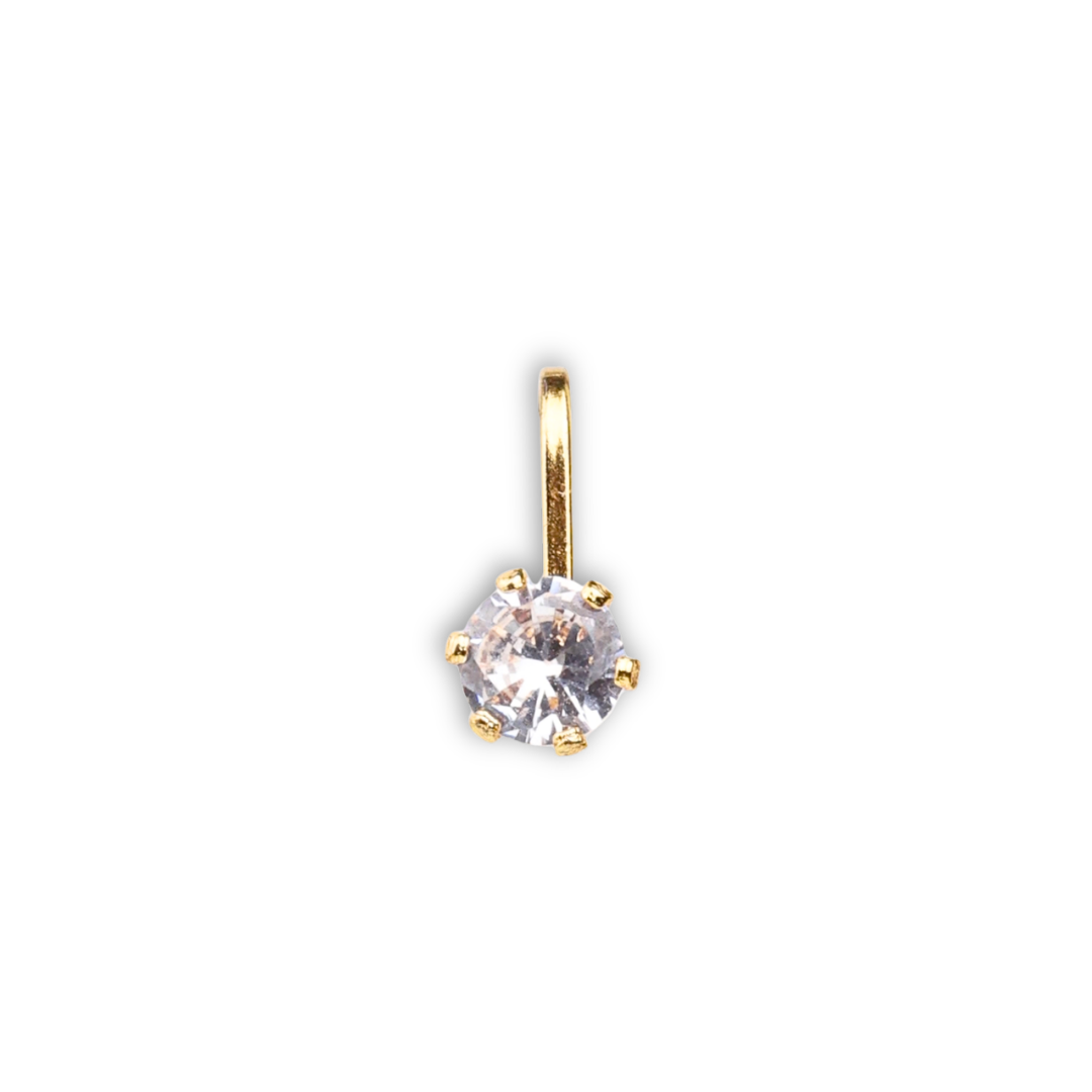 22K Gold Plated Fashion Bugadi / Nose Pin