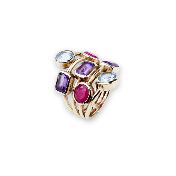 Brass Fashion Ring