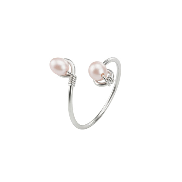 Rice Pearl Ring (Project Handmade)