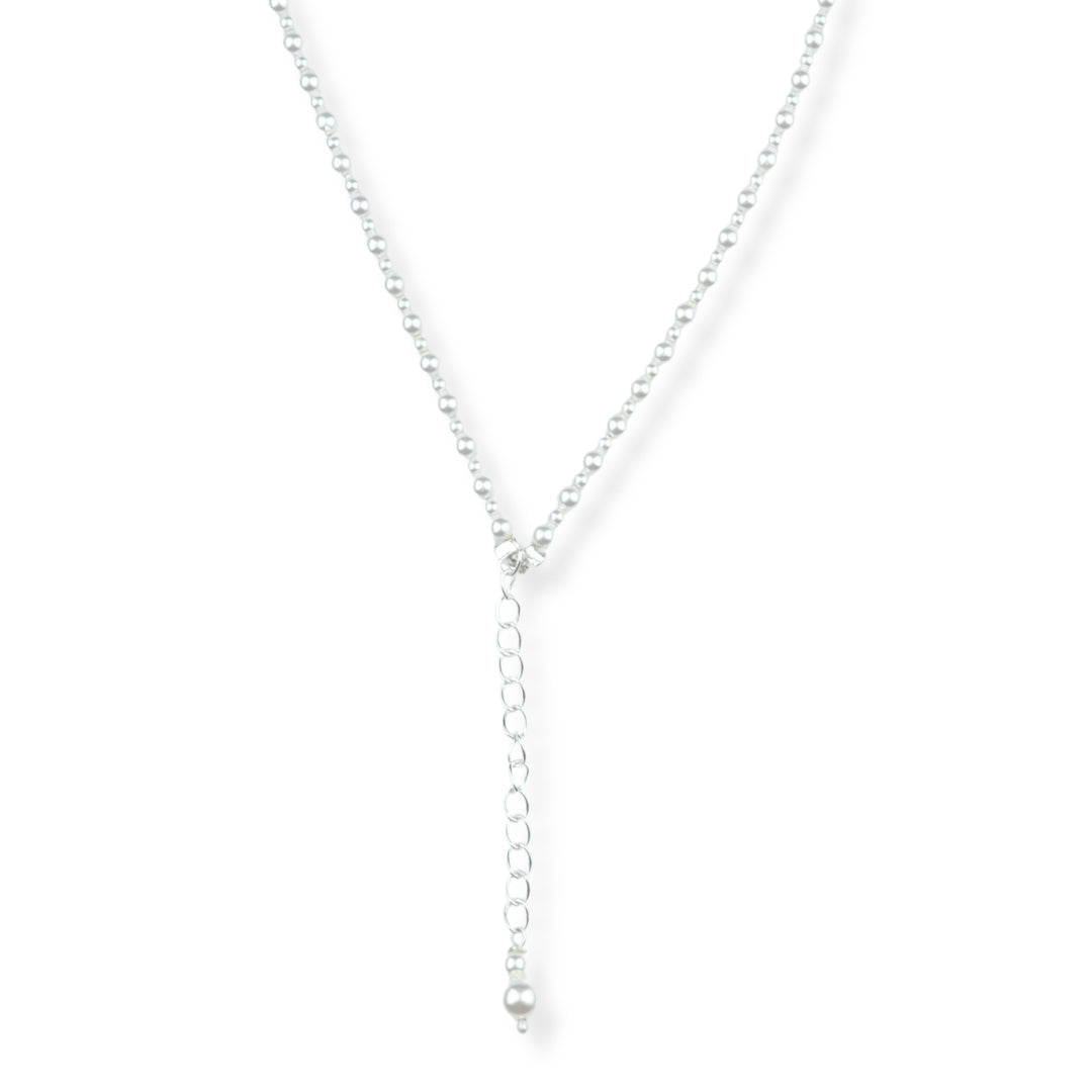 Y Pearl Necklace (Project Handmade)