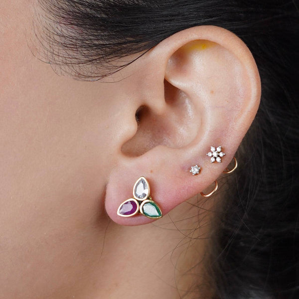 Brass Fashion Earrings