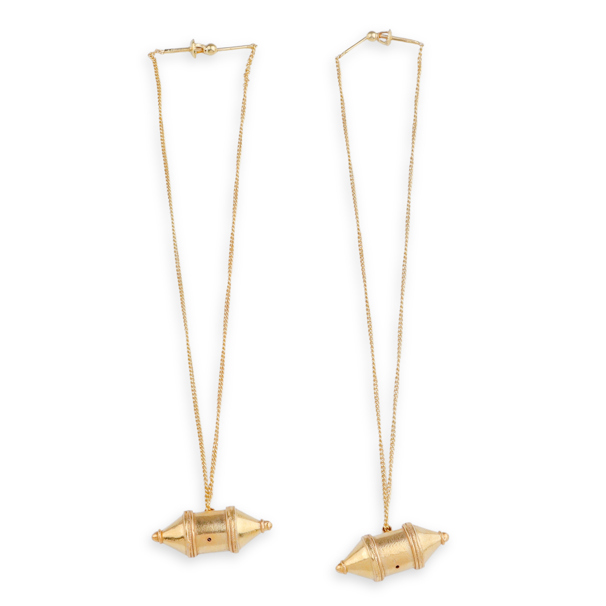 Kashmir Dejhoor Earring | 22K Gold Plated | 92.5 Silver