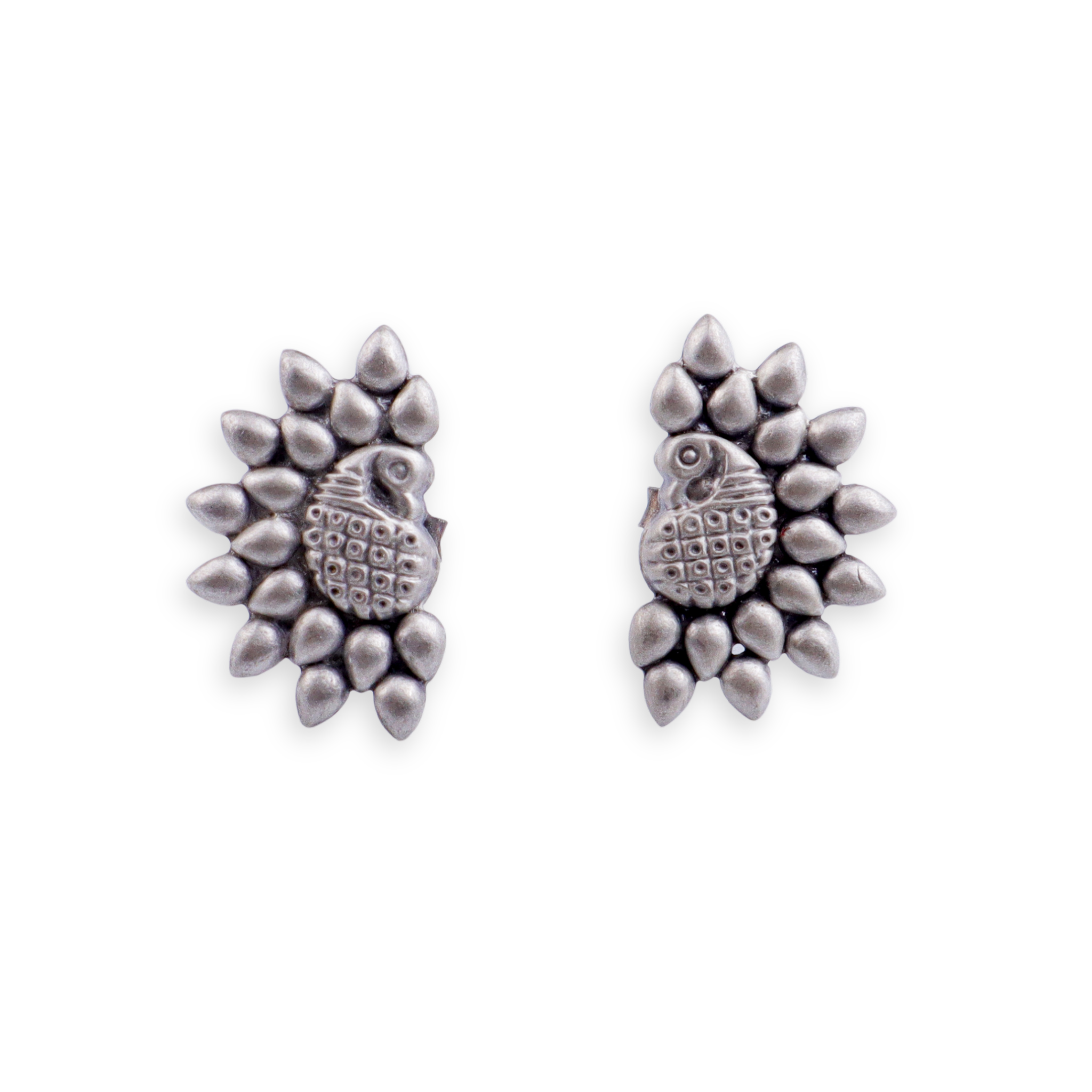 Paisley Peacock Earrings