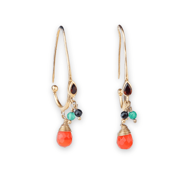 Brass Fashion Earrings