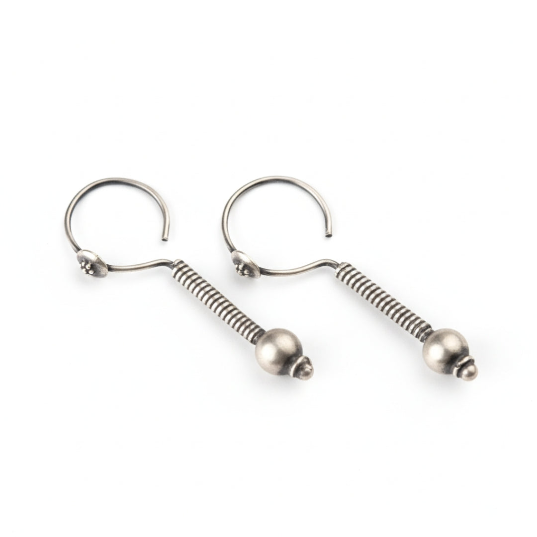 Ognia Jaisalmer Silver Earrings