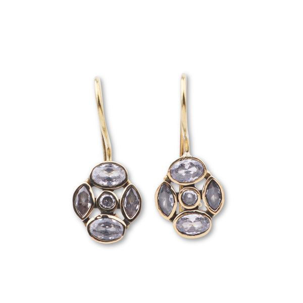 Brass Fashion Earrings
