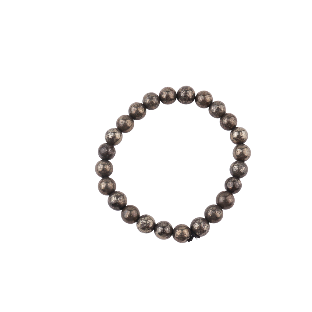 Pyrite Pearl Bracelet