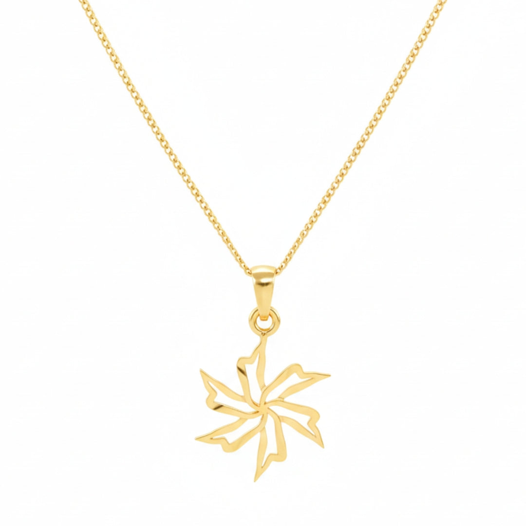 Prajakta Charm Necklace |  92.5 Silver | 22K Gold Plated