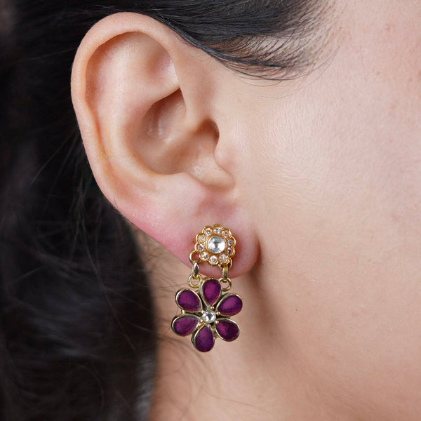 Brass Fashion Earrings