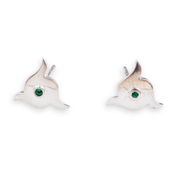Silver Nakshatra Studs