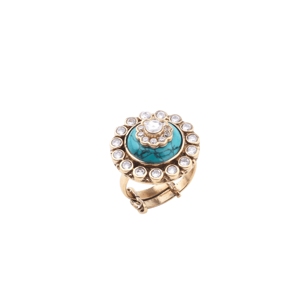 Brass Fashion Ring