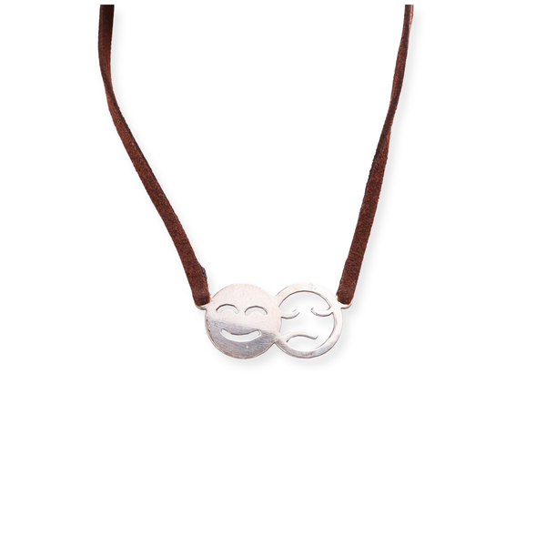 Mood Harmony Pendant with Suede Cord