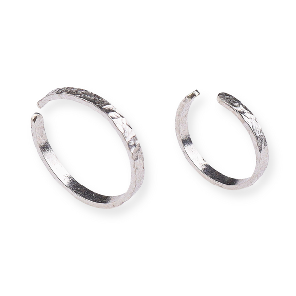 Hammered Couple Ring / Bands