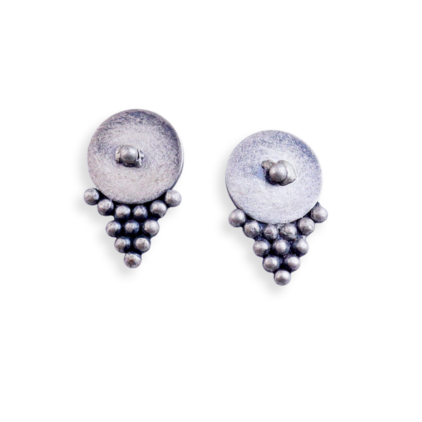 Roma Earring Studs | 92.5 Silver