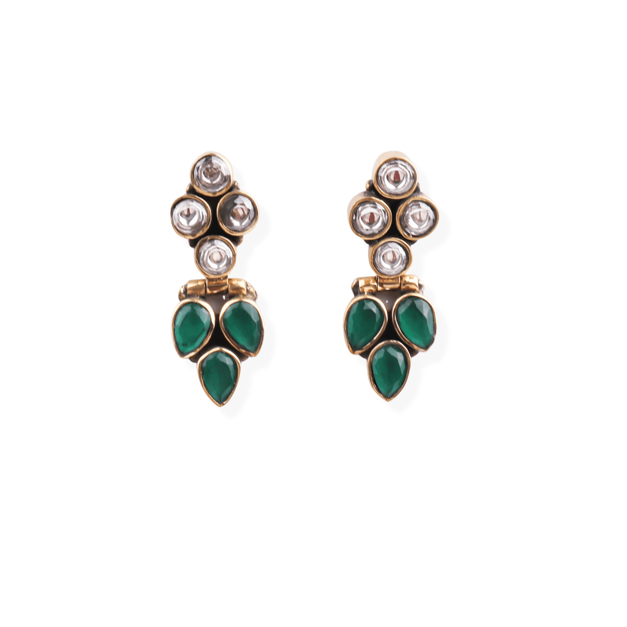 Brass Fashion Earring