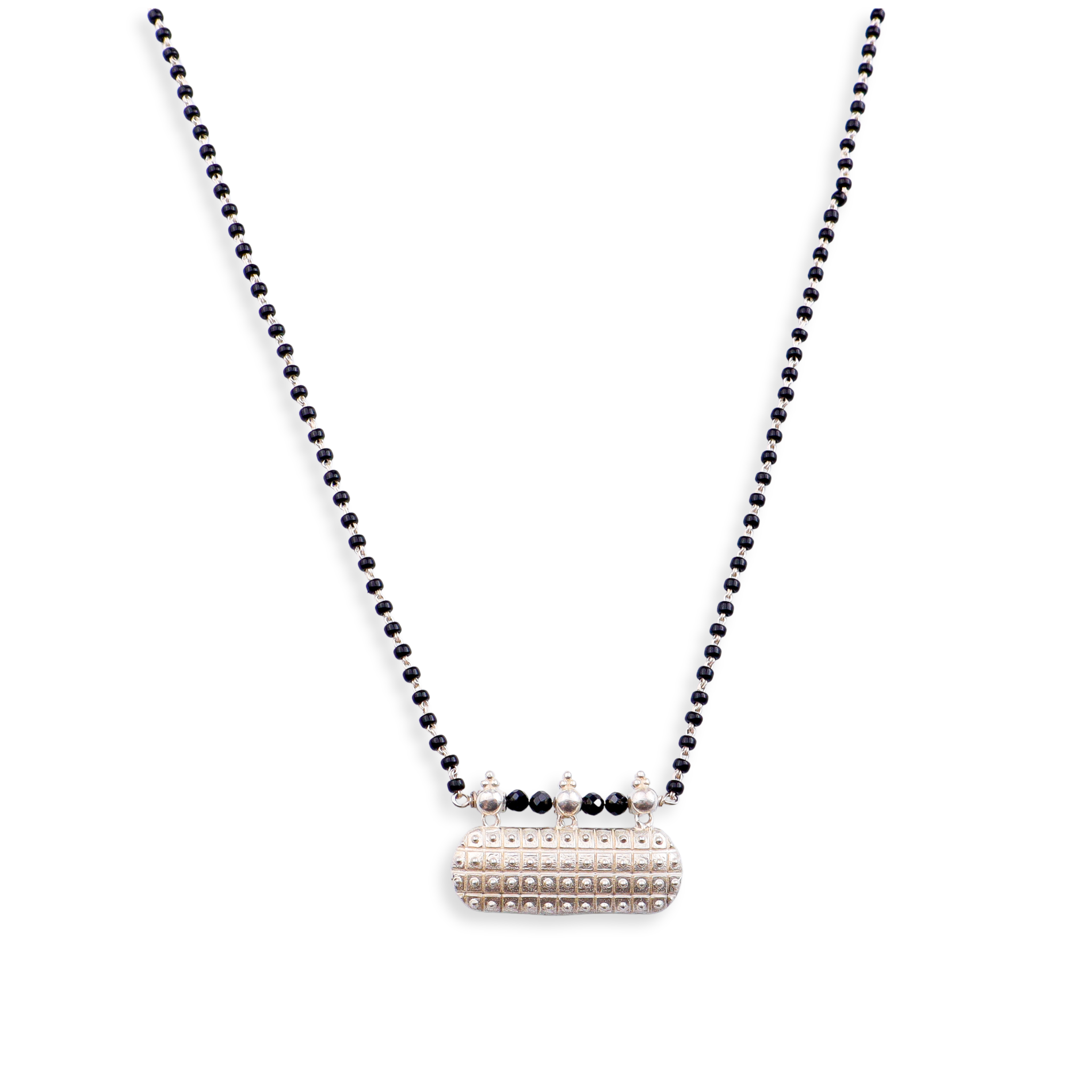 Handmade Saaj Motif Mangalsutra - ताईत (Taait)